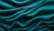 Teal Silk Fabric With Blue Wavy Lines - Zbrush Style Rendered In Cinema4d