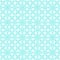 Teal star flower geometric detailed seamless textured pattern background