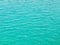 Teal water surface