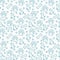 Teal and White Doggy Tile Pattern Repeat Background