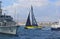 Team Brunel And A Warship Volvo Ocean Race Alicante 2017