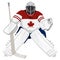 Team Canada hockey goalie