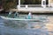 Team of rowers in Venice.