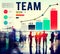 Team Teamwork Corporate Data Analysis Concept