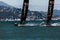 Team USA racing in America\'s Cup World Series