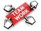 Team work network button