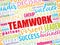 TEAMWORK - collaborative effort of a group to achieve a common goal or to complete a task in the most effective and efficient way
