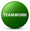 Teamwork green round button