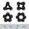 Teamwork infinity chain icons