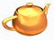 Teapot with clipping path