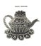 Teapot inkstand - Civil War era, from 1861 Godey\\\'s Lady\\\'s Book published in Philadelphia