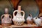 Teapot, tadjin, vase and other products of the Moroccan
