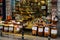 Teas and spices street shop in Istanbul