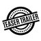 Teaser Trailer rubber stamp