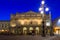 Teatro alla Scala (Theatre La Scala) at night in Milan