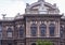 Teatro Bellini â€“ facade of old theater building in Catania, Sicily, Italy. Traditional architecture