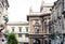 Teatro Bellini â€“ facade of old theater building in Catania, Sicily, Italy. Traditional architecture