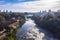 Teatro do Engenho Erotides de Campos on the banks of the Piracicaba River, Sao Paulo, Brazil