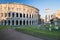 Teatro Marcello and Portico d`Ottavia, Rome, Italy