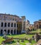 Teatro Marcello and Portico DOttavia Ruins in Rome Italy