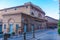 Teatro Raffaello Sanzio in the old town of Urbino in Italy