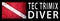 Tec Trimix Diver, Diver Down Flag, Scuba flag