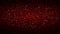 Tech Binary Code Dark Red Background. Cyber Attack