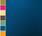 Tech Blue gradient color background with theme Designer Color Palette. Designer pack with photograph and swatches references.