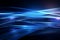 Tech elegance Smooth wallpaper with bright blue shiny space design
