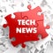 Tech News on Red Puzzle.