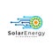 Tech Solar logo vector template, Creative Solar panel energy logo design concepts