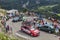 Technical cars in Pyrenees Mountains