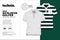 Technie Short Sleeve Golfer Vector Flat Template