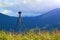 Technique of photographing timelapse, beautiful sky and summer landscape in the mountains