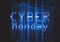 Techno modern Cyber Monday background