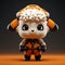 Technological Design Toy Dog From Overwatch Series - Charming Character Illustrations