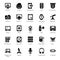 Technological Objects glyph Icons