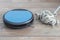 Technology evolution. Robot vacuum cleaner and mop next to each other