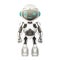 Technology mechanical artificial intelligence future robot scifi science fiction 3d design vector illustration