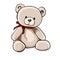 Teddy bear cuddle plushy soft toy