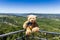 Teddy bear Dranik un Wachau valley, Austria.