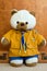 Teddy bear dressed as boy/girl scout from Czech Republic- ABS scout - scout