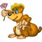 Teddy Bear with flower