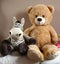 Teddy bear with friend