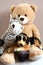 Teddy bear with friends