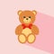 Teddy bear icon.