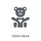 Teddy bear icon from Birthday and Party collection.