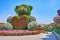 Teddy bear installation in Miracle Garden, Dubai, UAE