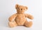 Teddy Bear on Isolate background. bow cute art nice love floor b