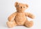 Teddy Bear on Isolate background. bow cute art nice love floor b